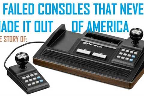 5 Failed Consoles That Never Made It Out Of America