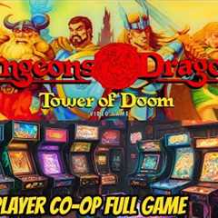 Dungeons & Dragons: Tower of Doom | ARCADE | 4K60ᶠᵖˢ UHD🔴| 2 PLAYER CO-OP Gameplay Walkthrough