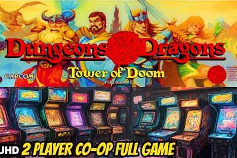 Dungeons & Dragons: Tower of Doom | ARCADE | 4K60ᶠᵖˢ UHD🔴| 2 PLAYER CO-OP Gameplay Walkthrough