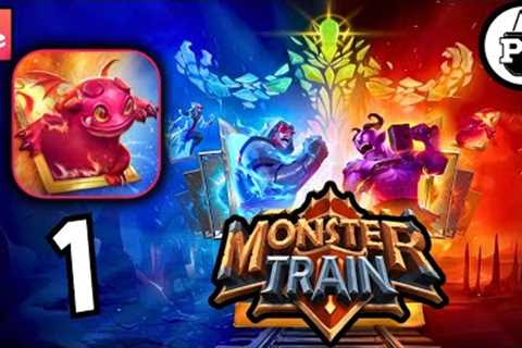 Best Deckbuilding Roguelike Game ! 🚂 Monster Train [ Apple Arcade ] - Gameplay Walkthrough |Part 1|