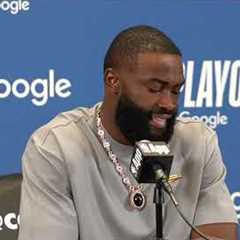 Jaylen Brown on Game 2 Loss | Postgame Interview