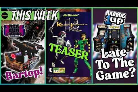 This Week 187 - New Arcade Bartop Shooter, AtGames KI Teaser and New Arcade1up Owner Buying Guide