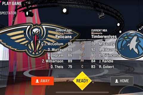 The 6 9 Presents:  🏆#NBA2K25🕹️Apple Arcade Edition New Orleans Pelicans 🆚  Minnesota..