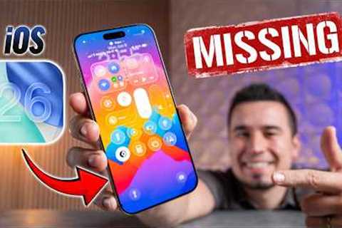 Apple''s iOS 26 Redesign is HUGE.. But Something''s Missing..