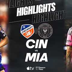 FC Cincinnati vs. Inter Miami CF | Full Match Highlights | Evander BRACE vs. Messi!