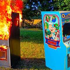 IS THE POPEYE STILL AVAILABLE?? 🔥 Retro Nintendo arcade video game pickup & cabinet disposal 😭