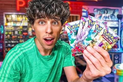 What’s Inside the LAST 5 Pokémon Card Packs at the Arcade?!