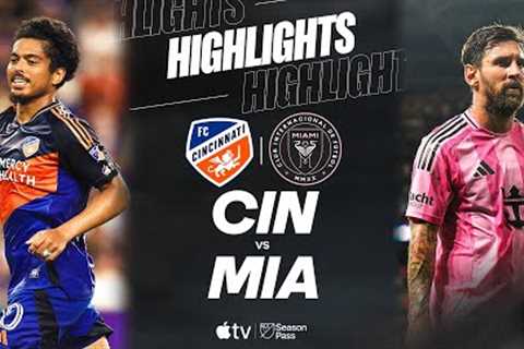 FC Cincinnati vs. Inter Miami CF | Full Match Highlights | Evander BRACE vs. Messi!