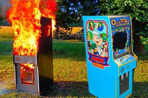 IS THE POPEYE STILL AVAILABLE?? 🔥 Retro Nintendo arcade video game pickup & cabinet disposal 😭
