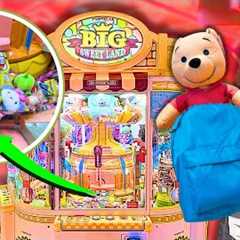 JACKPOT and Bag FULL of Prizes from Big Sweet Land Arcade Game!