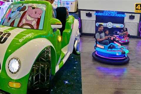 Kids Arcade Fun Games - Cosmic Air Adventure Park Trampoline and Arcade (4K)